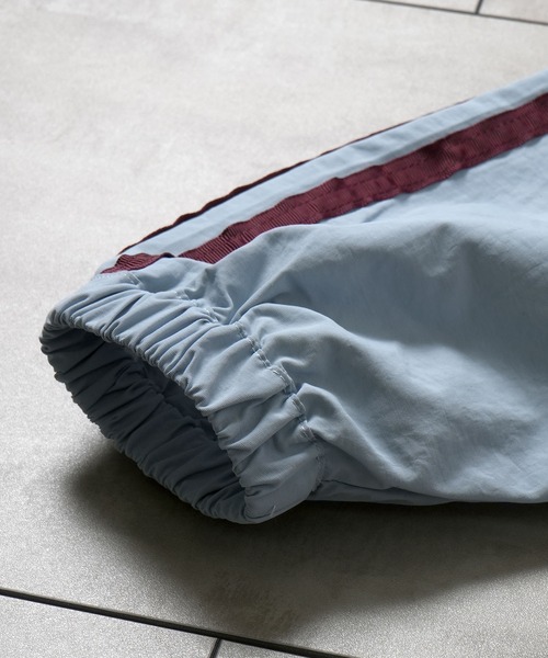 Starting Over（スターティングオーバー）の「sleeve line one point nylon jacket/袖ライン ワンポイント 刺繍 ナイロンジャケット（ナイロンジャケット・メンズ・ブラック/ワイン/ライトグレー・SS/M/L）」の8枚目の写真