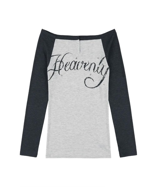 A'GEM/9 × .kom 「 FANCY CLUB/ファンシークラブ」 HEAVENLY OFF-SHOULDER LONG SLEEVE/ヘブン A'GEM/9 × .kom 『 FANCY CLUB/ファンシークラブ』 HEAVENLY OFF