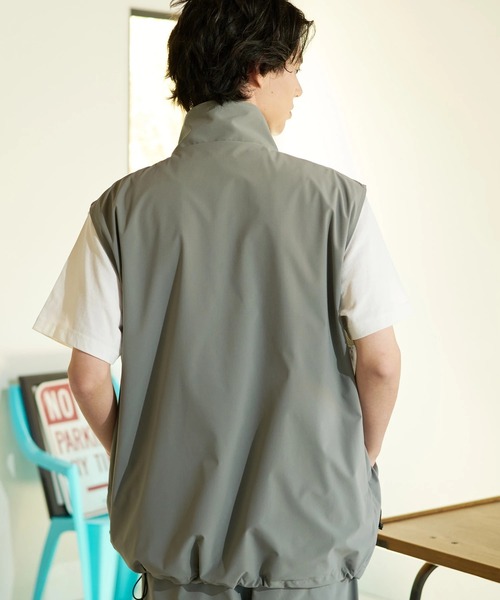 go slow caravan（ゴースローキャラバン）の「COBMASTER/コブマスター　SOLOTEXスタンドベスト（ベスト・メンズ・ブラック/グレー・MEDIUM/LARGE/X-LARGE）」の12枚目の写真