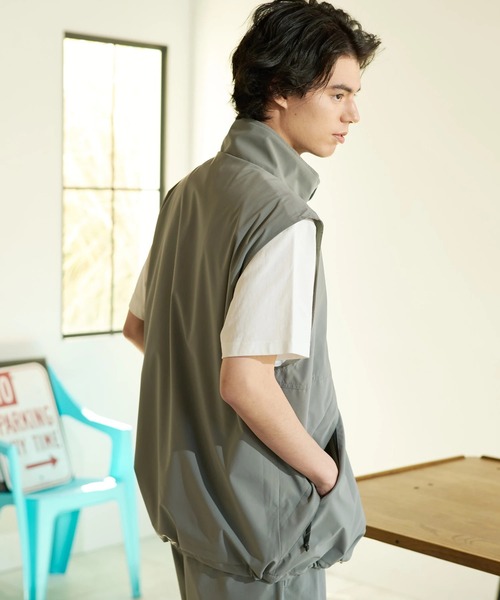 go slow caravan（ゴースローキャラバン）の「COBMASTER/コブマスター　SOLOTEXスタンドベスト（ベスト・メンズ・ブラック/グレー・MEDIUM/LARGE/X-LARGE）」の11枚目の写真