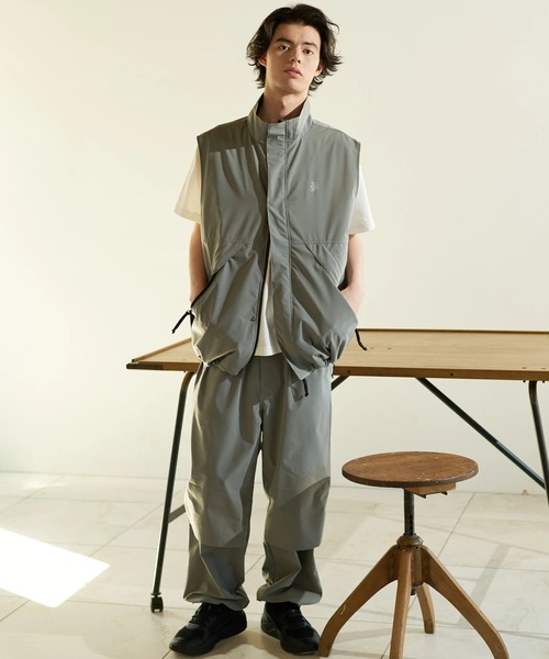 go slow caravan（ゴースローキャラバン）の「COBMASTER/コブマスター　SOLOTEXスタンドベスト（ベスト・メンズ・ブラック/グレー・MEDIUM/LARGE/X-LARGE）」の13枚目の写真