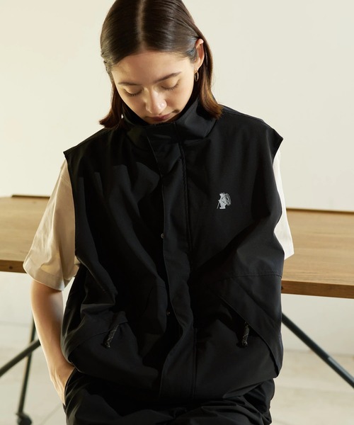 go slow caravan（ゴースローキャラバン）の「COBMASTER/コブマスター　SOLOTEXスタンドベスト（ベスト・メンズ・ブラック/グレー・MEDIUM/LARGE/X-LARGE）」の19枚目の写真