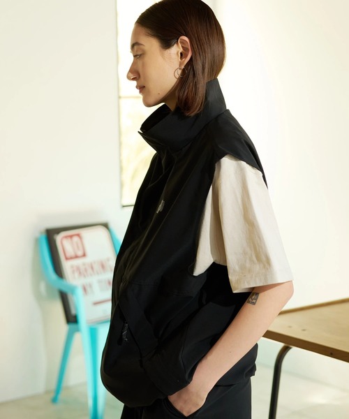 go slow caravan（ゴースローキャラバン）の「COBMASTER/コブマスター　SOLOTEXスタンドベスト（ベスト・メンズ・ブラック/グレー・MEDIUM/LARGE/X-LARGE）」の20枚目の写真