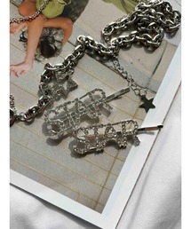 PHILLY（フィリー）の「《2個セット》ビジューロゴヘアピン（ヘアピン）」