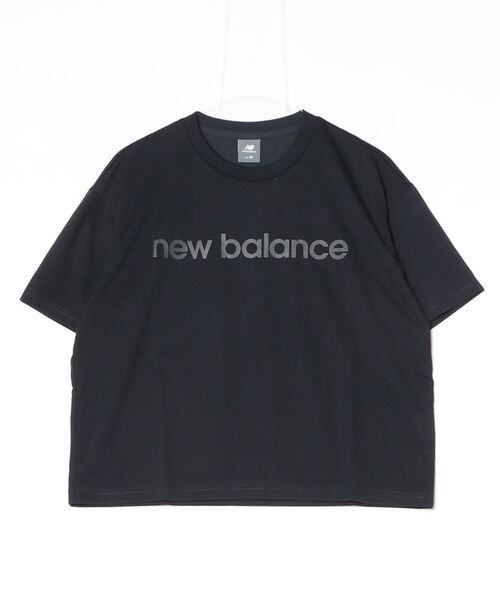 NEW BALANCE(ニューバランス)の「【別注】ニューバランス New Balance THE CITY ショートスリーブショートレングスTシャツ 限定コラボ(Tシャツ/カットソー・レディース・ライラック/ライトグリーン/ブラック・S/M/L/XL)」の2枚目の写真