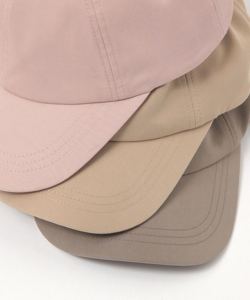 GLOBAL WORK(グローバルワーク)の「UVカット洗えるアソートCAP/308322(キャップ・レディース・ピンク系その他2/スミクロ/ベージュ/アイボリー/ブラック/グレイッシュベージュ/チャコールグレー・FREE)」の18枚目の写真
