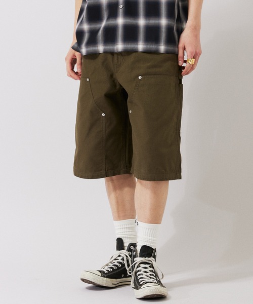 JOURNAL STANDARD（ジャーナルスタンダード）の「【ZOZO限定】ダブルニー ペインターショートパンツ（その他パンツ・メンズ・カーキ/ブラック/クリーム/チャコールグレー/ベージュ・S/M/L）」の5枚目の写真