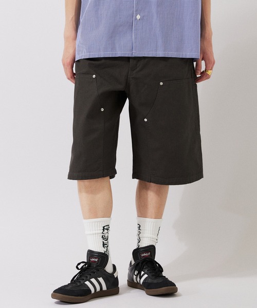 JOURNAL STANDARD（ジャーナルスタンダード）の「【ZOZO限定】ダブルニー ペインターショートパンツ（その他パンツ・メンズ・カーキ/ブラック/クリーム/チャコールグレー/ベージュ・S/M/L）」の3枚目の写真