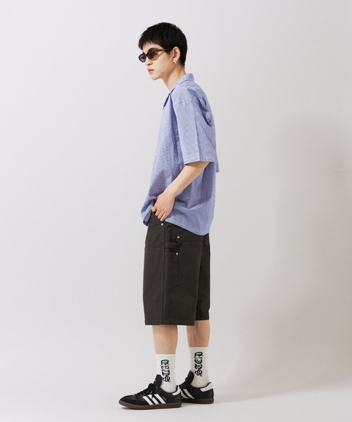 JOURNAL STANDARD（ジャーナルスタンダード）の「【ZOZO限定】ダブルニー ペインターショートパンツ（その他パンツ・メンズ・カーキ/ブラック/クリーム/チャコールグレー/ベージュ・S/M/L）」の17枚目の写真