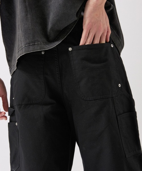 JOURNAL STANDARD（ジャーナルスタンダード）の「【ZOZO限定】ダブルニー ペインターショートパンツ（その他パンツ・メンズ・カーキ/ブラック/クリーム/チャコールグレー/ベージュ・S/M/L）」の15枚目の写真