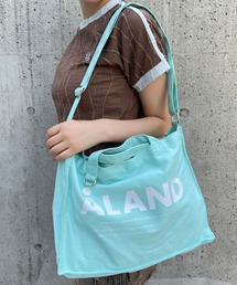【UNISEX】ALAND/横長Dリングトート