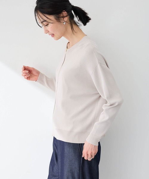 小さいサイズ]ホールガーメント(R)ドルマンスリーブニット（7分