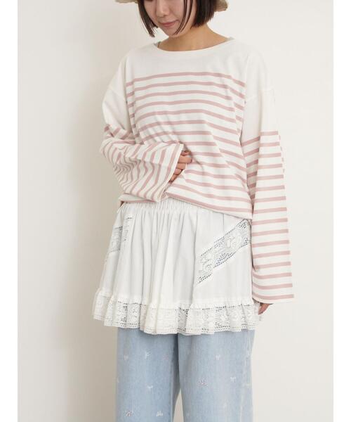 Samansa Mos2（サマンサ モスモス）の「2WAYレースビスチェ（シャツ/ブラウス・レディース・ブラック/オフホワイト/クリーム・F）」の21枚目の写真