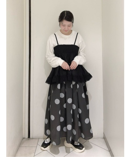 セール】【Sサイズ / WEB限定】バテンレース前後2WAYワンピース