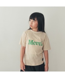 新品　Merci Erewhon Merci コラボ　Tシャツ カットソー merci」に該当するTシャツ/カットソー（前面プリント