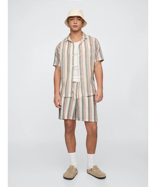 DT MaxMara ★ コットン混 キャロット パンツ PESCA 2色 セール】CAL O LINE/キャルオーライン BANDANA 2 TUCK SHORTS