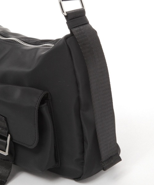 LEPSIM（レプシィム）の「ダブルポケットショルダー　290393（ショルダーバッグ・レディース・キャメル/ブラック・ONE SIZE）」の15枚目の写真
