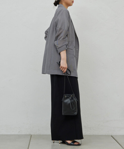 GALLARDAGALANTE（ガリャルダガランテ）の「【CHIKAコラボアイテム】ZIPタイトスカート（スカート・レディース・ブラック/ベージュ・0/1/PM）」の8枚目の写真