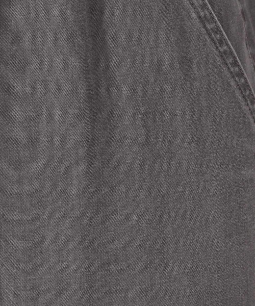 BAYFLOW（ベイフロー）の「[薄手＆しなやかな素材感]デニムカーゴパンツ（カーゴパンツ・レディース・インディゴブルー/ブラック・SMALL/MEDIUM）」の14枚目の写真