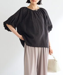 un dix cors | 《一枚でサマになる》バルーンスリーブブラウス(シャツ/ブラウス)
