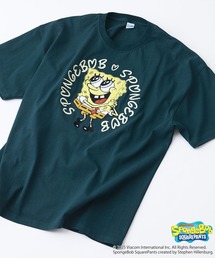 LB/S （エルビーエス）の「【スポンジ・ボブ】オリジナルデザイン Tシャツ ドロップショルダー ビッグシルエット ユニセックス（Tシャツ/カットソー）」