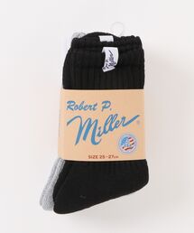 MILLER（ミラー）の「Robert P. Miller / 綿混ジャスト丈ソックス　3P / 312C（ソックス/靴下）」