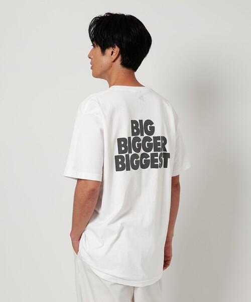 FUNG（ファング）の「＜FUNG＞THINK BIGGER Tシャツ（Tシャツ/カットソー・メンズ・ブラック/ホワイト・M/S）」の3枚目の写真