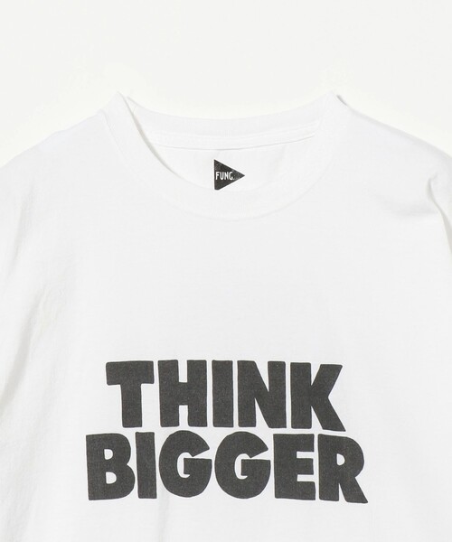 FUNG（ファング）の「＜FUNG＞THINK BIGGER Tシャツ（Tシャツ/カットソー・メンズ・ブラック/ホワイト・M/S）」の13枚目の写真