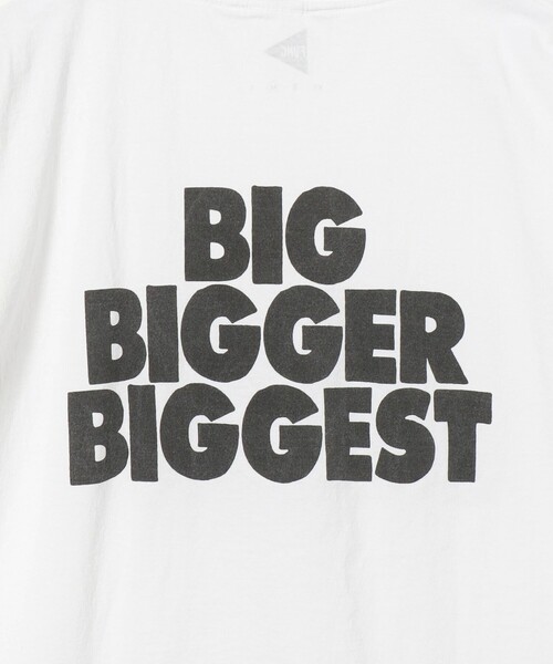 FUNG（ファング）の「＜FUNG＞THINK BIGGER Tシャツ（Tシャツ/カットソー・メンズ・ブラック/ホワイト・M/S）」の15枚目の写真