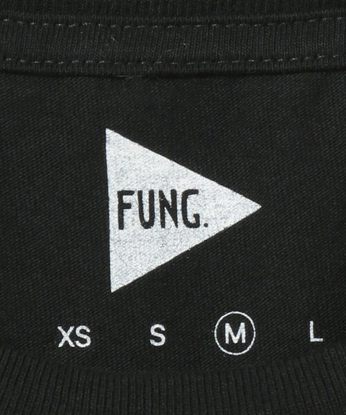 FUNG（ファング）の「＜FUNG＞THINK BIGGER Tシャツ（Tシャツ/カットソー・メンズ・ブラック/ホワイト・M/S）」の17枚目の写真