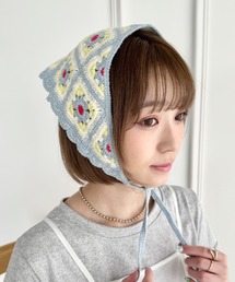 SOLLON. | アソートかぎ編みバブーシュカ(その他ヘアアクセサリー)