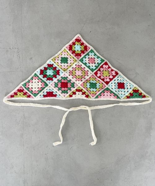 SOLLON.（ソルロン）の「アソートかぎ編みバブーシュカ（その他ヘアアクセサリー・レディース・その他1/その他2/その他3・FREE）」の13枚目の写真