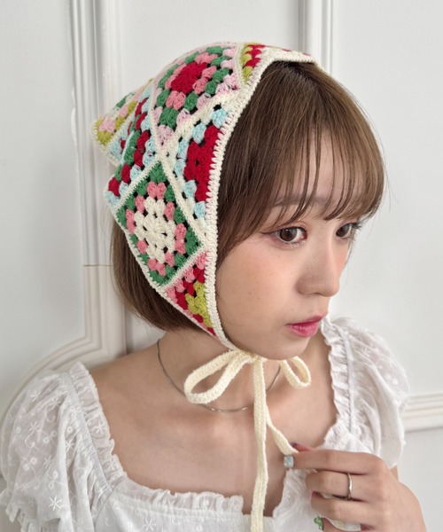 セール】アソートかぎ編みバブーシュカ（その他ヘアアクセサリー