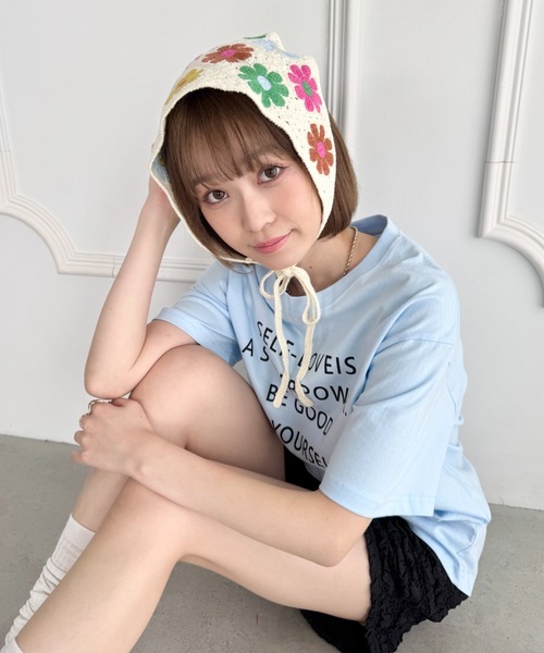 SOLLON.（ソルロン）の「アソートかぎ編みバブーシュカ（その他ヘアアクセサリー・レディース・その他1/その他2/その他3・FREE）」の20枚目の写真