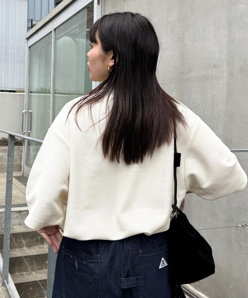 Franklin Climbing（フランクリンクライミング）の「【Franklin Climbing/フランクリンクライミング】ワッフルポロシャツ（ポロシャツ・メンズ・ネイビー/アイボリー/ブラック・SMALL/MEDIUM/LARGE）」の12枚目の写真