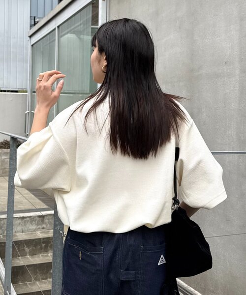 Franklin Climbing（フランクリンクライミング）の「【Franklin Climbing/フランクリンクライミング】ワッフルポロシャツ（ポロシャツ・メンズ・ネイビー/アイボリー/ブラック・SMALL/MEDIUM/LARGE）」の14枚目の写真