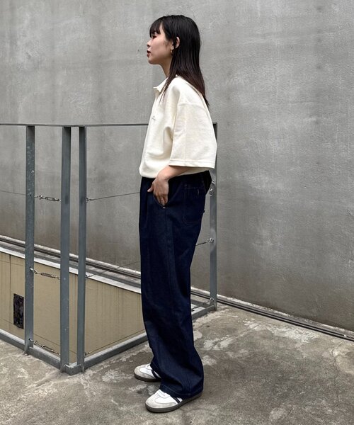 Franklin Climbing（フランクリンクライミング）の「【Franklin Climbing/フランクリンクライミング】ワッフルポロシャツ（ポロシャツ・メンズ・ネイビー/アイボリー/ブラック・SMALL/MEDIUM/LARGE）」の15枚目の写真