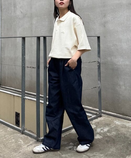 Franklin Climbing（フランクリンクライミング）の「【Franklin Climbing/フランクリンクライミング】ワッフルポロシャツ（ポロシャツ・メンズ・ネイビー/アイボリー/ブラック・SMALL/MEDIUM/LARGE）」の16枚目の写真