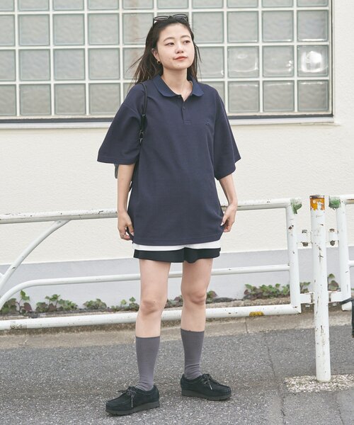 Franklin Climbing（フランクリンクライミング）の「【Franklin Climbing/フランクリンクライミング】ワッフルポロシャツ（ポロシャツ・メンズ・ネイビー/アイボリー/ブラック・SMALL/MEDIUM/LARGE）」の17枚目の写真