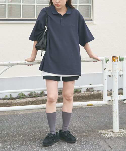 Franklin Climbing（フランクリンクライミング）の「【Franklin Climbing/フランクリンクライミング】ワッフルポロシャツ（ポロシャツ・メンズ・ネイビー/アイボリー/ブラック・SMALL/MEDIUM/LARGE）」の20枚目の写真