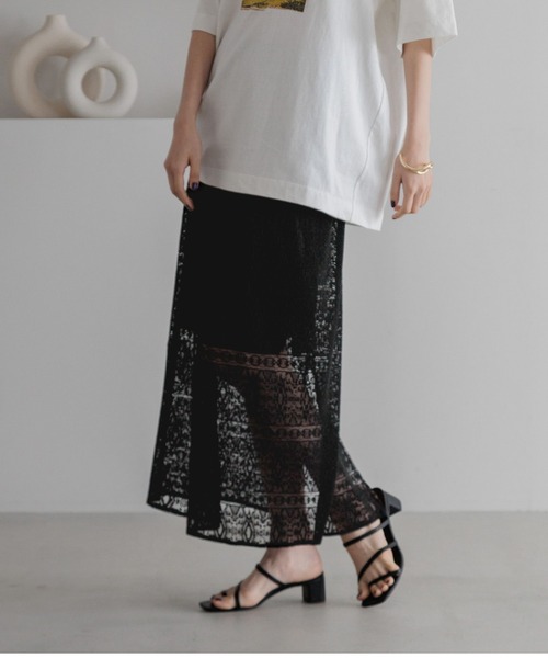 セール】カットレースタイトスカート 327059（スカート）｜LOWRYS FARM