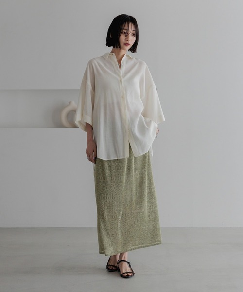 yuriページ セール】カットレースタイトスカート 327059（スカート）｜LOWRYS FARM