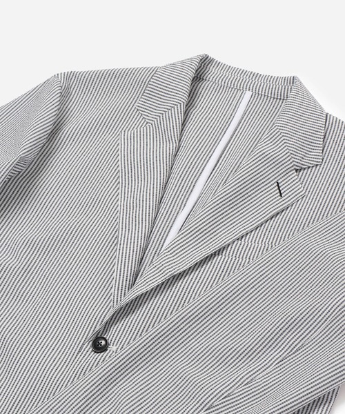 Saturdays Golf（サタデーズゴルフ）の「Seersucker  Jacket（テーラードジャケット・メンズ・ブラック系その他/ブラック・XL/L/M/S）」の12枚目の写真