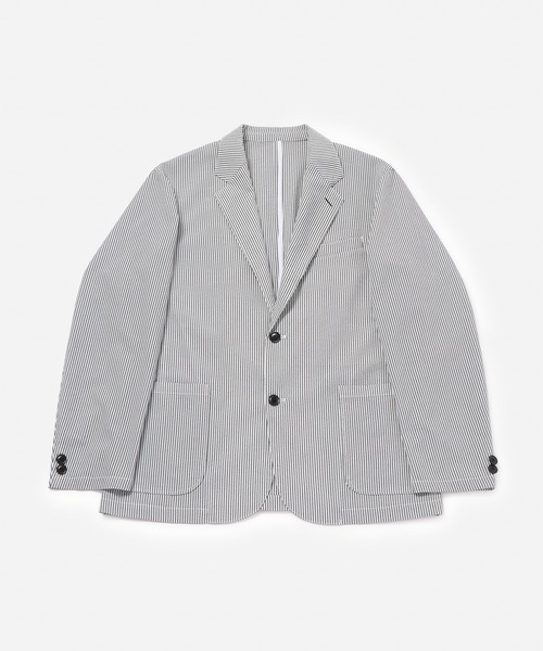 Saturdays Golf（サタデーズゴルフ）の「Seersucker  Jacket（テーラードジャケット・メンズ・ブラック系その他/ブラック・XL/L/M/S）」の16枚目の写真