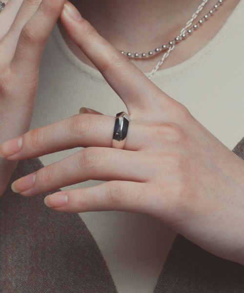 whoseA（フーシー）の「【silver925】Neat Ring/ニートリング（リング・レディース・シルバー・10号/13号/17号）」の2枚目の写真