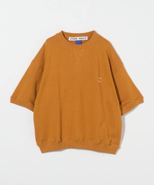 CITEN(シテン)の「<CITEN>スウェットT(Tシャツ/カットソー・メンズ・マスタード/ピンク/グレー・M/L)」の3枚目の写真