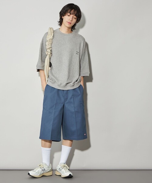 CITEN(シテン)の「<CITEN>スウェットT(Tシャツ/カットソー・メンズ・マスタード/ピンク/グレー・M/L)」の7枚目の写真