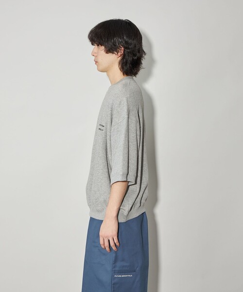 CITEN(シテン)の「<CITEN>スウェットT(Tシャツ/カットソー・メンズ・マスタード/ピンク/グレー・M/L)」の15枚目の写真