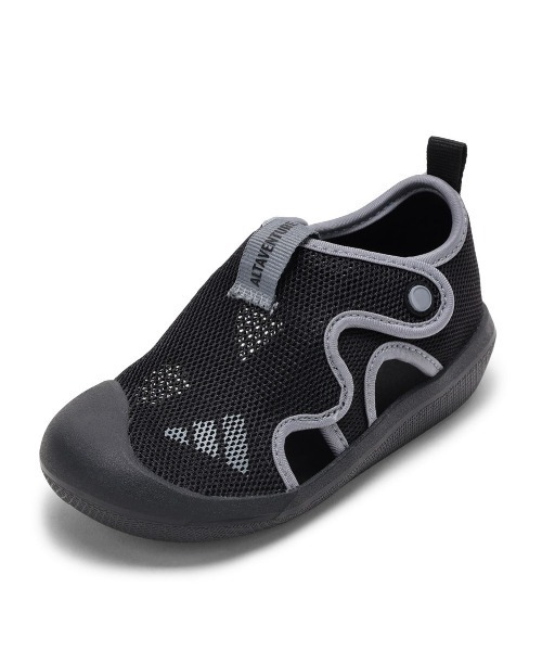 adidas（アディダス）の「【adidas】ALTAVENTURE 3 I（サンダル・キッズ・ホワイト×グレー・13.0cm/14.0cm/15.0cm/16.0cm）」の4枚目の写真