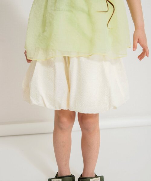 BREEZE(ブリーズ)の「【ジュニア対応】バルーンショートパンツ(その他パンツ・キッズ・イエロー/オフホワイト・90/100/110/120/80/130/140)」の1枚目の写真